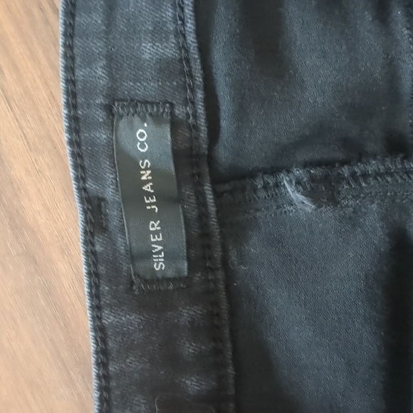 Silver Skinny Jeans - Picture 2 of 4